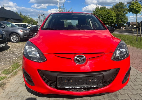 Mazda 2 cena 19900 przebieg: 158000, rok produkcji 2012 z Jarocin małe 277